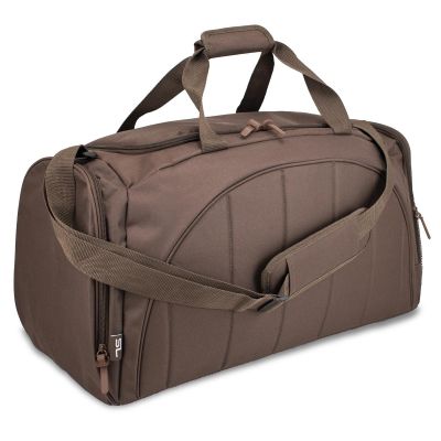 6. FITNESS/TRAVEL BAG A3029 BROWN SEMI LINE
