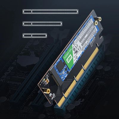 6. Ugreen CM465 PCIe 4.0 x4 to M.2 NVMe M-Key Expansion Card - Black