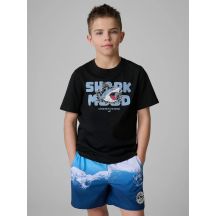 Boy's cotton T-shirt 4F 4FJRSS26TTSHM3902-20S