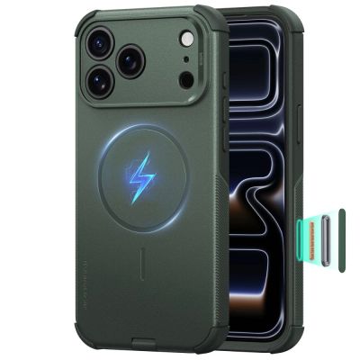 ESR Cyber ​​Tough MagSafe Case for iPhone 18 Pro / 17 Pro - Green