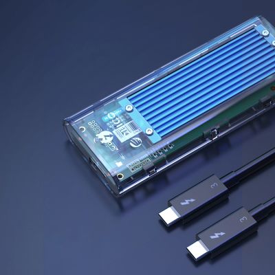 9. Orico TCM2-C3 M.2 NVME to USB-C 10Gb/s Disk Drive - Blue