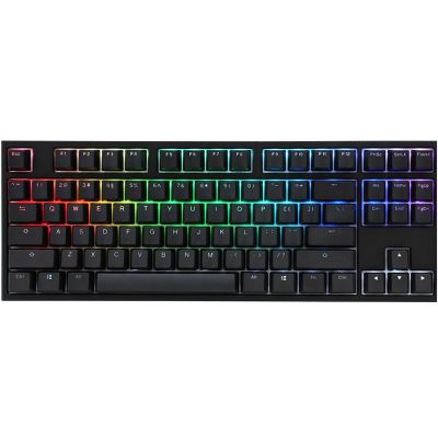3. Ducky One 2 RGB TKL Gaming Keyboard USB German Black