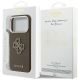8. Guess FW Resin Logo case for iPhone 17 Pro - brown
