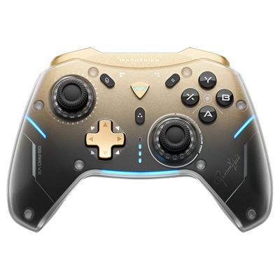 2. Machenike G5Pro Premium Edition Wireless Game Controller with Charging Station - Black and Gold