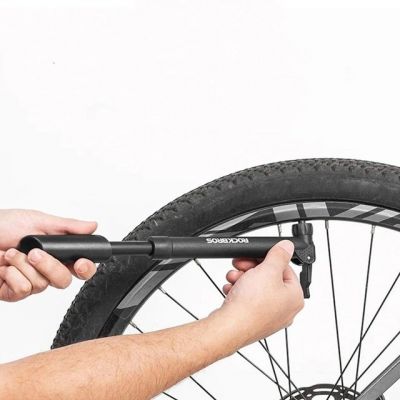 8. Rockbros 42520001001 Bicycle Pump - Black