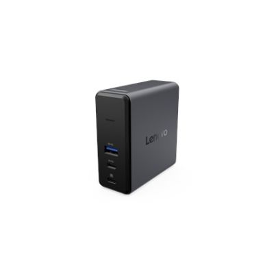8. Lenovo X9 Charging GaN Dock Wired USB 3.2 Gen 2 (3.1 Gen 2) Type-C Gray