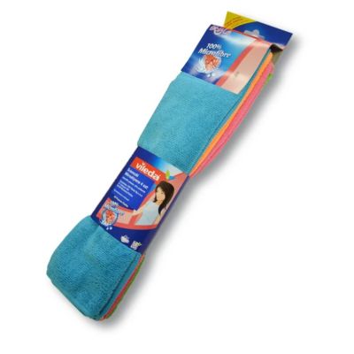 12. Vileda Microfiber Cloth COLORS EXTRA LARGE 4pcs