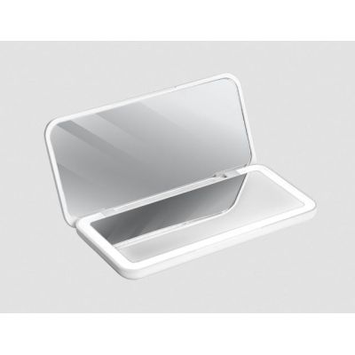 2. Cosmetic mirror with LED diode, white, KZ2010 CONCEPT