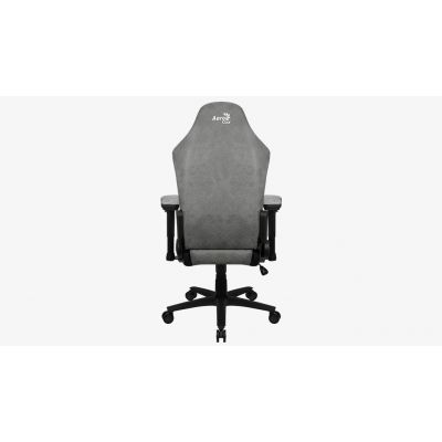8. AEROCOOL CROWN AeroSuede Stone Gray armchair