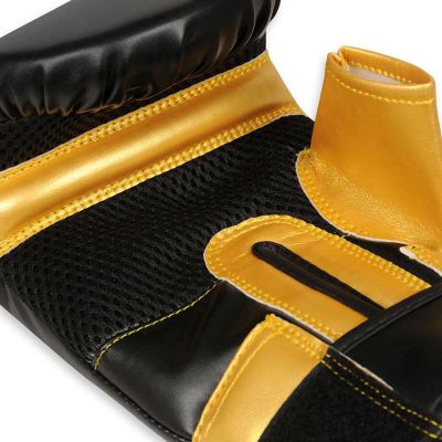11. M - Mitts Gold Instrument Gloves