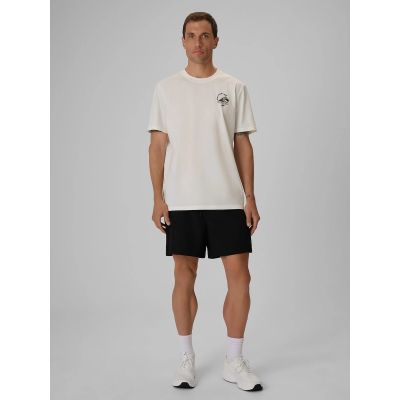 4. Men's relaxed T-shirt with print 4F 4FRSS26TTSHM4296-11S