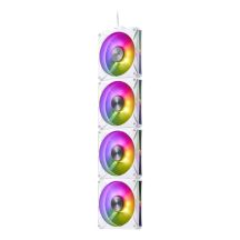 XPG HURRICANE MAG 120 Fan (120mm ARGB PWM Fan 4 pcs.) WH Retail Sale