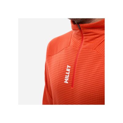 5. MILLET Parmelan Light Fleece Po M men's sweatshirt red
