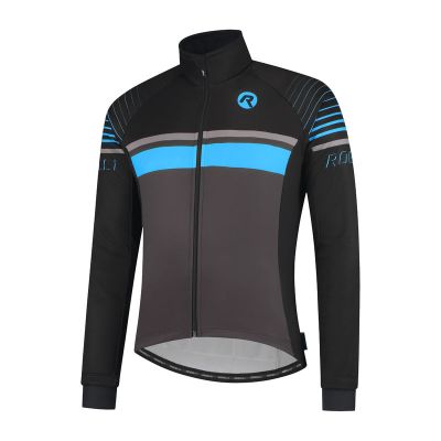 Rogelli HERO jacket black and blue L