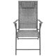 19. GARDEN CHAIR 57x68x106CM 2xTEXTLINE 7-POSITION WITH HEADREST SET OF 2 PCS