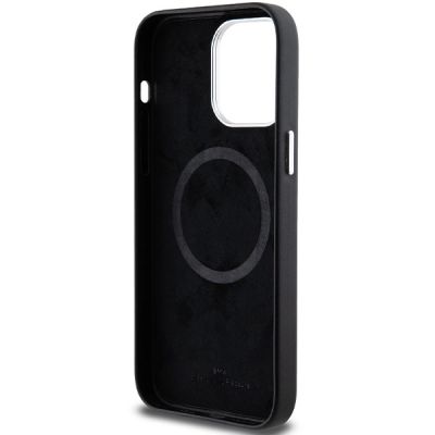 7. BMW Signature Wrapped Metal MagSafe case for iPhone 15 Pro Max - black