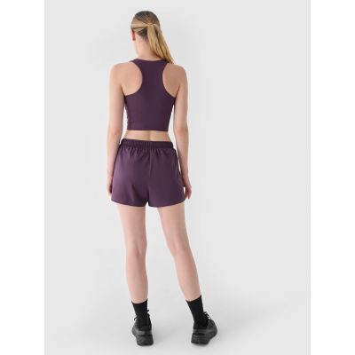 5. Women's quick-drying running shorts 4F 4FWAW24TFSHF0758-50S