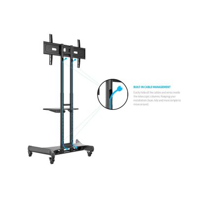 10. Multibrackets 2319 TV mount 152.4 cm (60") Black
