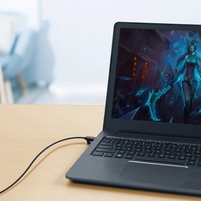 6. Ugreen cable internet network cable Ethernet patchcord RJ45 Cat 6A UTP 1000Mbps 5m black (70654)