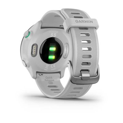26. Garmin Forerunner 55 White Sports Watch