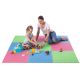 17. Multipack One Fitness MP10 puzzle mat green-blue-red 9 pieces 10 mm