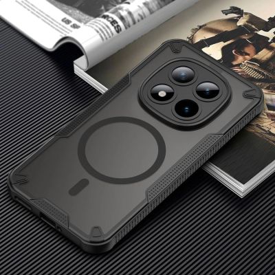 5. Tech-Protect Rugged Shield MagSafe case for Xiaomi Poco M8 Pro / Xiaomi Redmi Note 15 Pro+ 5G - black