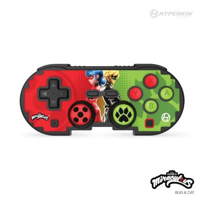 Hyperkin Pixel Art Green, Red Bluetooth Gamepad Nintendo Switch, Nintendo Switch Lite, Nintendo Switch OLED