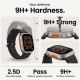 15. Tech-Protect Easy Set+ Tempered Glass 2-pack for Apple Watch Ultra 1/2 49mm - Clear