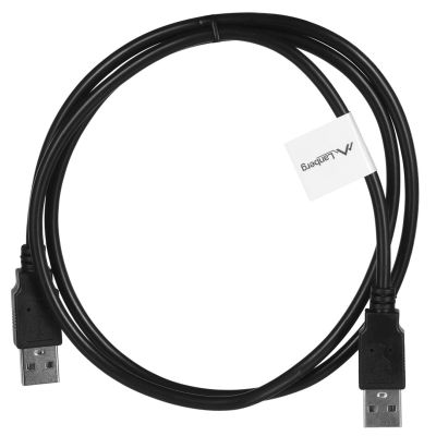 3. LANBERG USB-A 2.0 M/M CABLE 1M BLACK CA-USBA-20CU-0010-BK
