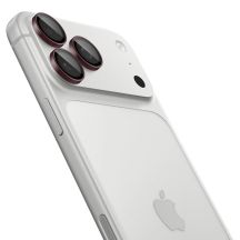 Spigen Optik Pro GLAS.TR EZ FIT 2-Pack Tempered Glass Camera Screen Protector for iPhone 18 Pro / 18 Pro Max - Dark Cherry