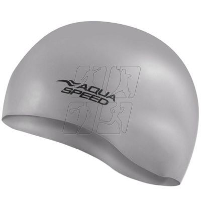 2. Swimming cap Aqua-Speed silicone Mono 111-26