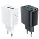6. Acefast charger 2x USB 18W QC 3.0, AFC, FCP white (A33 white)