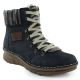 Women's navy blue ankle boots Rieker 73343-15