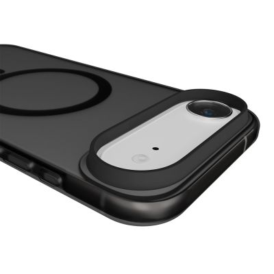 5. Puro Daylight Magsafe Compatible Silicone Case for iPhone 17 Air - Translucent Black