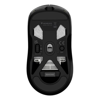 7. GENESIS Zircon 660 Gaming Mouse Right Side RF Wireless + Bluetooth + USB Type-A Optical 12000 DPI