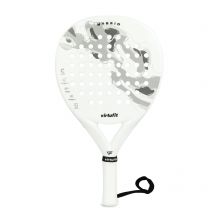 VIRTUFIT HYBRID PADEL RACKET - WHITE-GRAY
