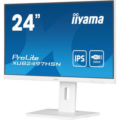 6. LCD monitor 23.8" iiyama ProLite XUB2497HSN-W2 60.5cm 1920x1080px Full HD LED White
