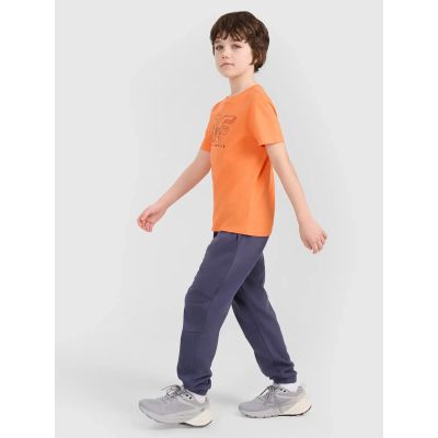 2. Boys' jogger sweatpants 4F 4FJWSS25TTROM0964-22S