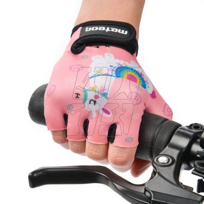 3. Cycling gloves Meteor Jr 26163-26165