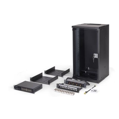 Digitus SOHO Pro Network Kit, 254 mm (10") - 12U, 315 x 300 mm (W x D)