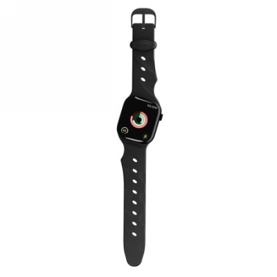 3. Decoded Silicone Ares Splice Band for Apple Watch 40/41/42mm - Black