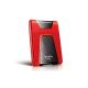 External HDD Drive ADATA HD650 (1TB; 2.5"; USB 3.2; red)