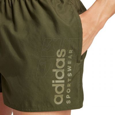 6. adidas Essentials Logo M IX7566 Swim Shorts