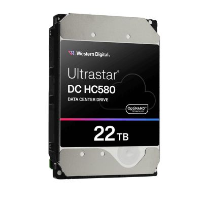 3. Server HDD Western Digital Ultrastar DC HC580 WUH722422ALE6L4 (22 TB; 3.5"; SATA)