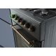 5. Gas-electric cooker MPM-56-KRM-13 50 cm Black Retro, convection