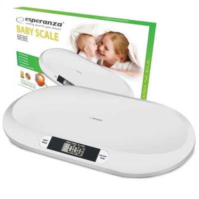 4. Esperanza BEBE EBS019 Digital Children's Scale (Electronic; white)