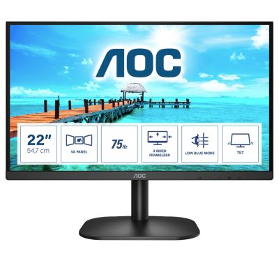 2. MONITOR AOC LED 21.5" 22B2H/EU