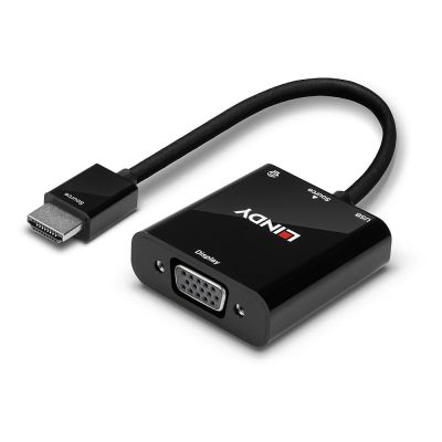 6. LINDY Converter HDMI auf VGA and Audio 1080p ohne Scaling