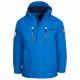 TrollKids Kids Sognefjord Jacket Pro azure blue/navy breathable raincoat (431-160)