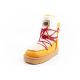 3. D.Franklin women's winter snow boots, fashionable fur lining, mustard color